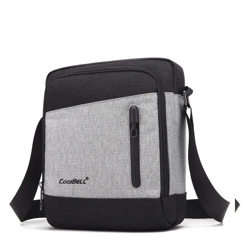 

Men Shoulder Bags Large Capacity High Quality Fit For 9.7 ipad Cross body Business Casual Fashion College Style Short Trip Bags