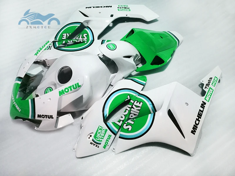 Впрыска обтекателя комплект Подходит для Honda CBR1000RR 2004 2005 CBR 1000RR 04 05 зеленый белый рынок запчастей АБС пластик обтекатель наборы KR45