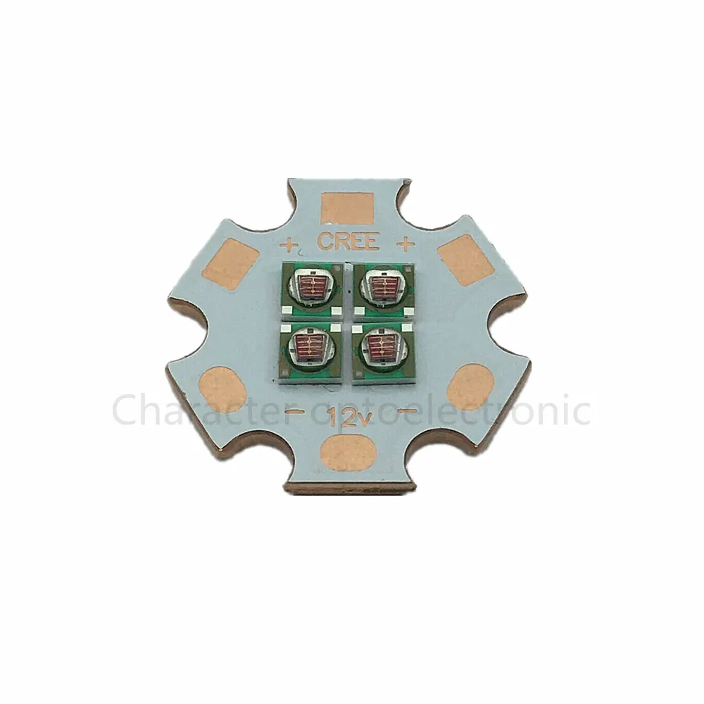 5x Cree 10 Вт XPE XP-E 3 в 6 12 В 4 чипа светодиодный излучатель вместо MKR XML белый/теплый