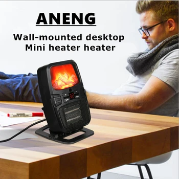 

Electric Heater Mini Fan Heater Desktop Household Wall Handy Heater Office Stove Radiator Warmer Machine for Winter