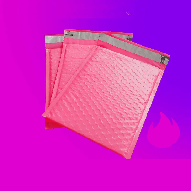 1 шт/5 шт 147*230 мм поли пузырчатая почтовая отправка розовый самоуплотняющийся Мягкий Конверты почтовые пакеты