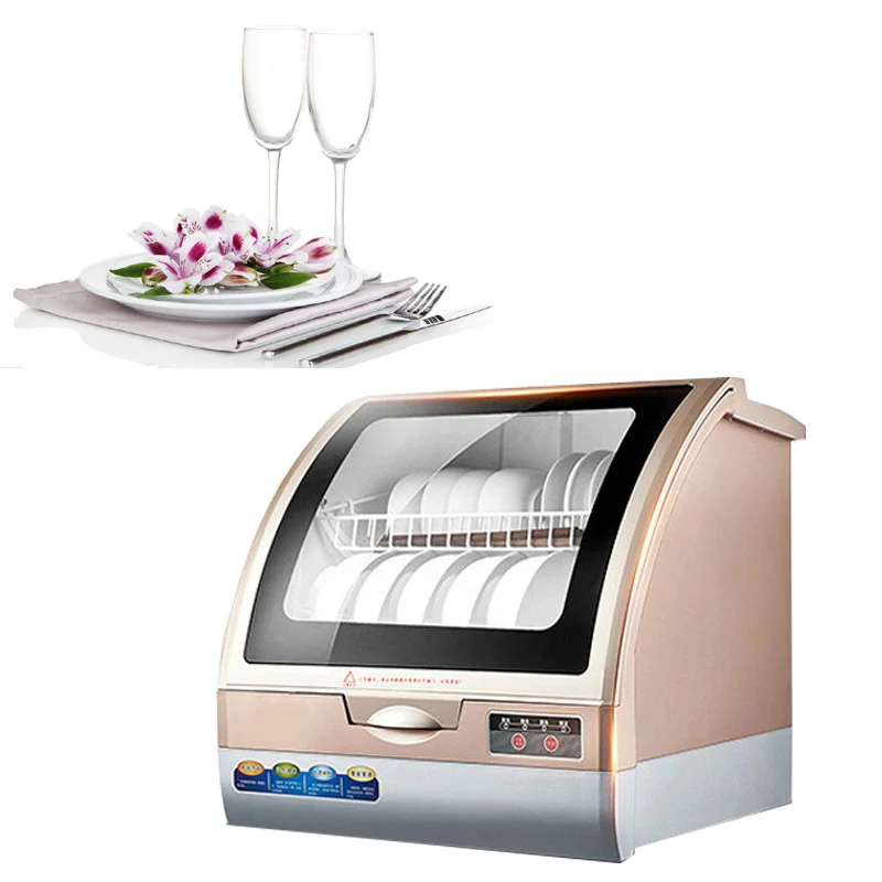 Автоматическая Посудомоечная машина бытовой высокой температуры распыления стерилизационная сушилка блюдо моечная машина