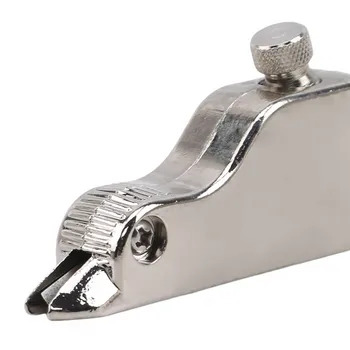 

Silver Multifunctional Adjustable Edge Cutter DIY Leather Craft Tool Adjustable Blade Tool Leather Slotter