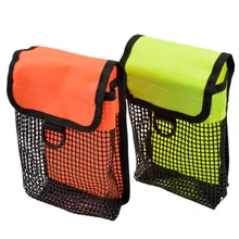 New Dive BCD Surface Marker Buoy Pouch Diving Reel Mesh Storage Holder Bag Outdoor Equipments With Snap Diving Carrier New Dive BCD Surface Marker Buoy Pouch Diving Reel Mesh Storage Holder Bag Outdoor Equipments With Snap Diving Carrier