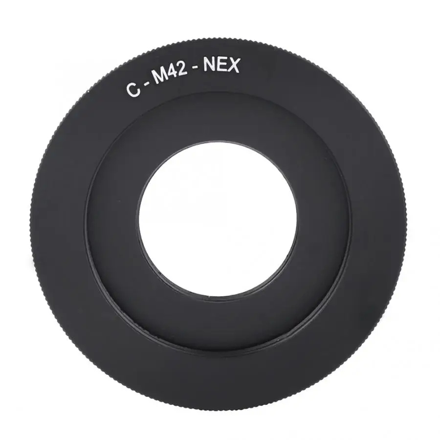 M42-C-NEX переходное кольцо из черного алюминиевого сплава для объектива M42/C крепление объектива камеры для sony NEX Крепление камеры