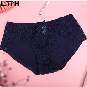 

LTPH 2020 Summer Hot sale New women underwear Briefs Lace Embroidery comfortable breathable Cotton antibacterial sexy panties
