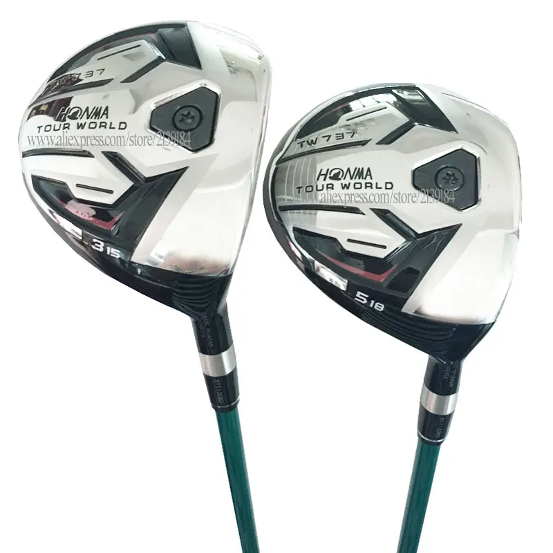 Новые мужские клюшки для гольфа HONMA TW737 Деревянные 3/15. 5/18 чердак графитный вал