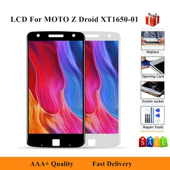

LCD Screen For Motorola MOTO Z Droid XT1650 LCD Display Touch Screen Digitizer For Moto Z Droid XT1650-01 XT1650-03