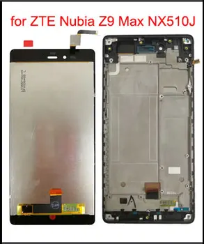 

5.5" LCD Display for ZTE Nubia Z9 Max NX510J NX512J NX518J LCD Display Touch Screen Digitizer Replacement Assembly with Frame