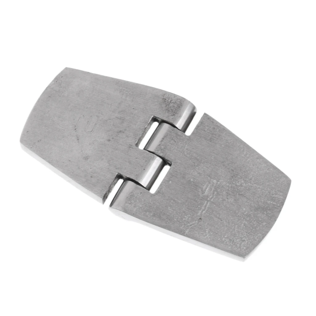 3'' x 1.5'' Heavy Duty 316 Stainless Steel Yacht Boat Marine Hinge Door Hinge - Easy DIY No Screw Holes Type