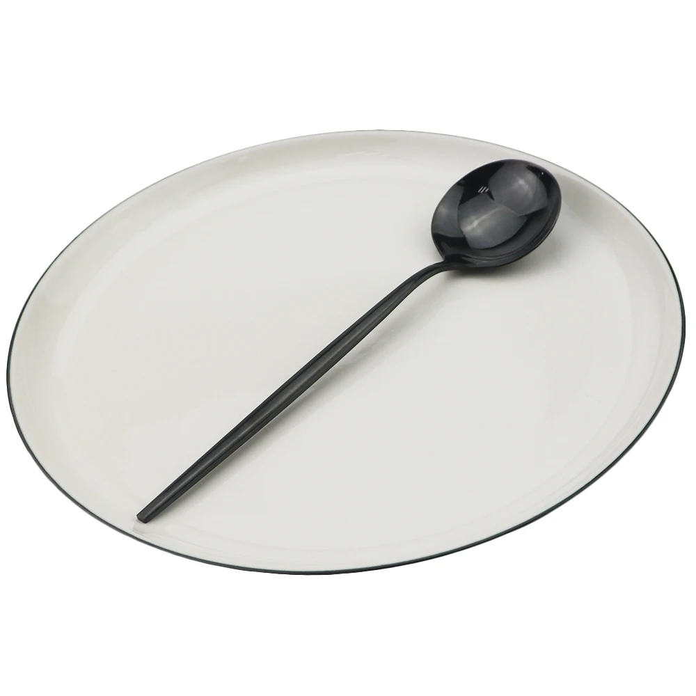 Black Dinner Spoon
