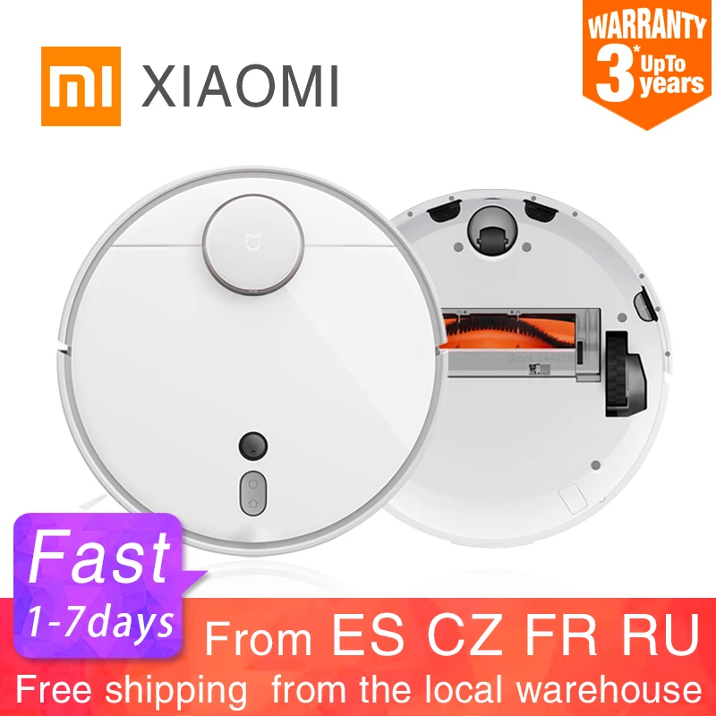 2020 XIAOMI MIJIA Mi Robot Vacuum Cleaner 1S 2 for Home Automatic Sweep Dust Sterilize cyclone Suction WIFI APP Smart Planned RC|Vacuum Cleaners| - AliExpress