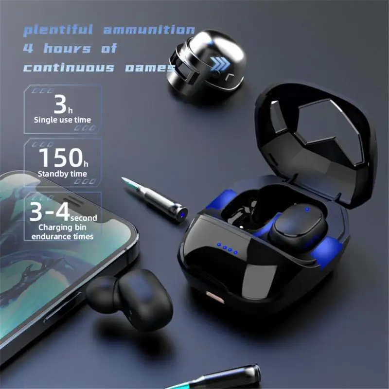 TWS-наушники с поддержкой Bluetooth 5 0 и зарядным футляром | Электроника
