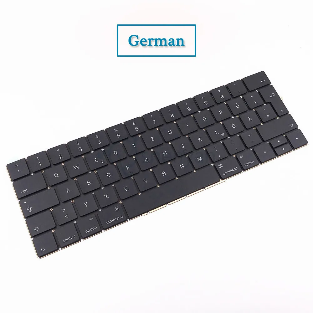 New A1706 A1707 US/UK/Spanish/Korean/French Keyboard For Macbook Pro Retina 13 