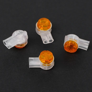 

100Pcs UY2 K2 Connector Grease Filling Butt Wire Line Terminal Connector Sep12 Drop Ship