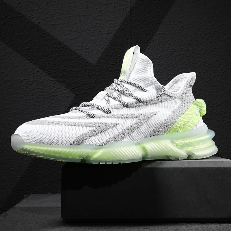 

Transparent TPU Sole Running Shoes for Men High Quality Sports Shoes Lightweight Designer Sneakers Men Athletic Jogging Footwear