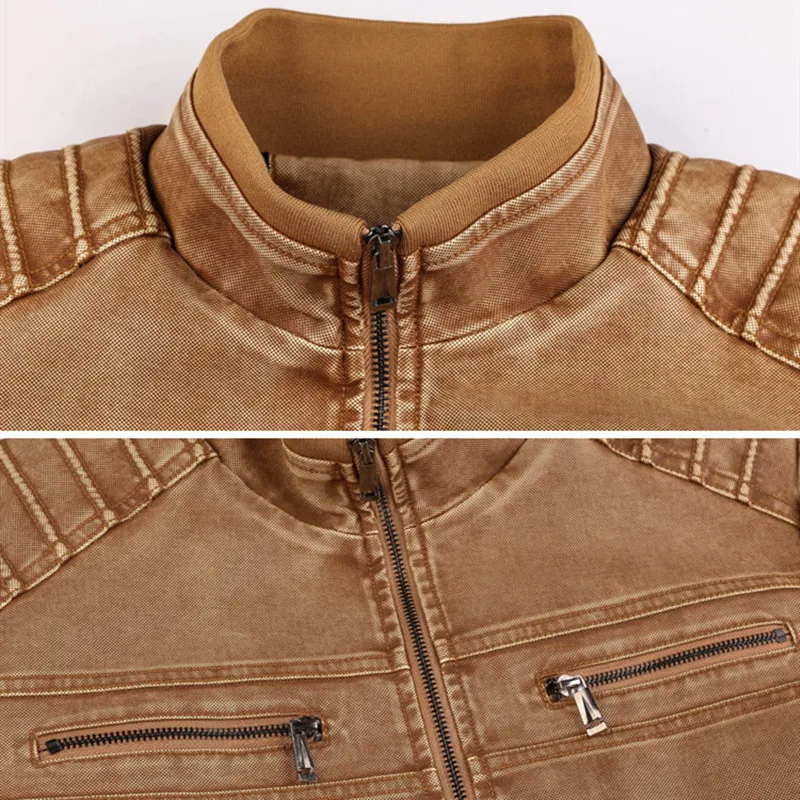 Мужские кожаные куртки, мужские пальто 6XL, брендовая Высококачественная верхняя одежда из искусственной кожи, мужская верхняя одежда со стоячим воротником, большие размеры, Мужское пальто, брендовая одежда