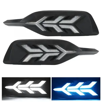 

LED Daytime Running Lights 3 Color Dynamic Flowing Fit for Chevrolet Cruze Monza 2019-2020 LED Driving Lamp