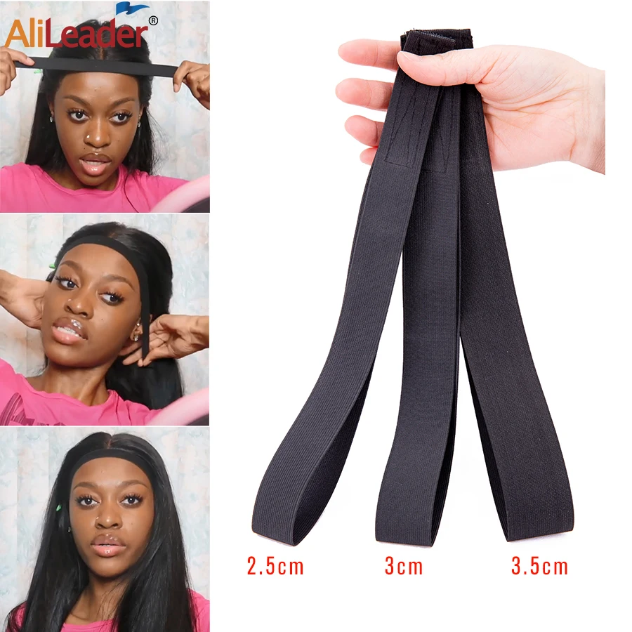 Free Custom Elastic band for Wig 10pcs Adjustable Wig Elastic headband