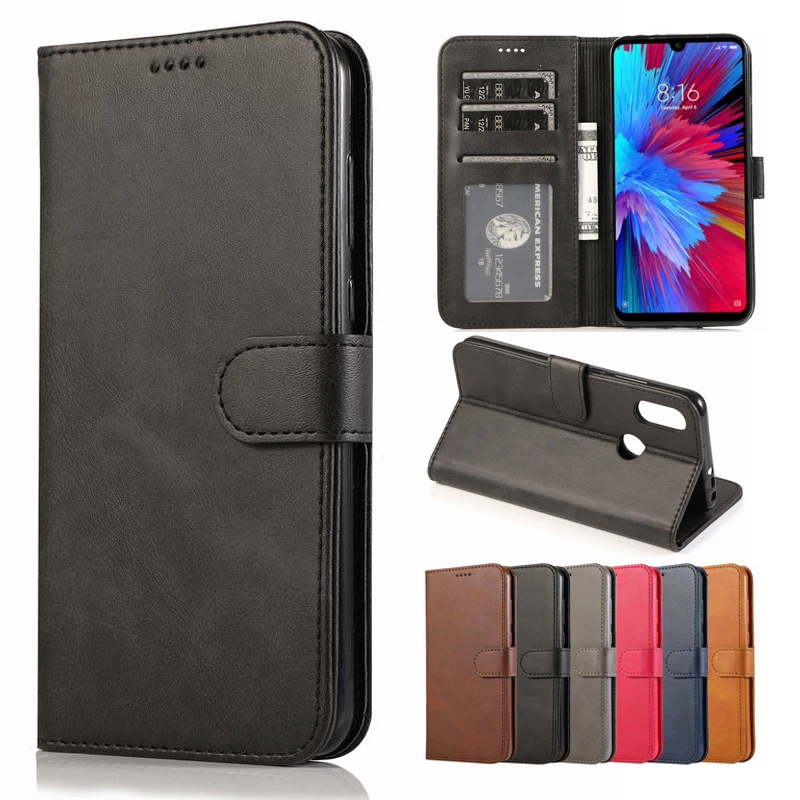 Чехол для Xiaomi Redmi 7A, чехол для Redmi 7, кожаный чехол-кошелек на магните для Redmi 7 A, чехол-книжка для Xiaomi Redmi 7, чехол для телефона