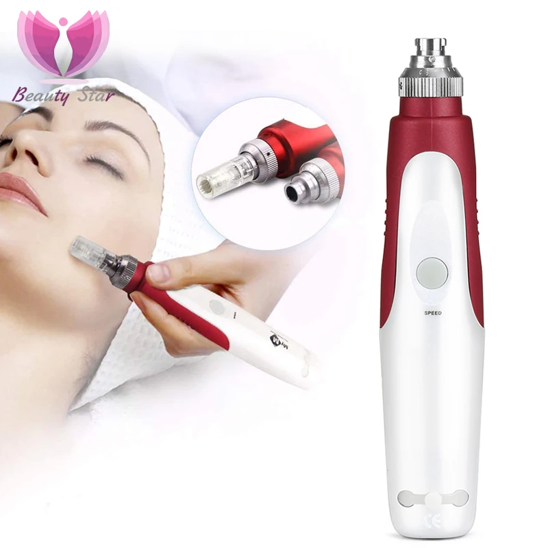 Микро-иглы Dr. Derma Pen для удаления шрамов и растяжек удаление морщин уход за кожей