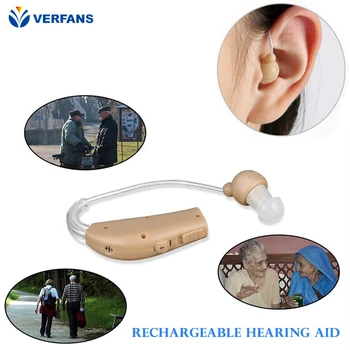 

Rechargeable Hearing AID Charger Ear Amplifier Adjustable Behind The Ear Hearing AIDS device ear amplifier digital hearing aid