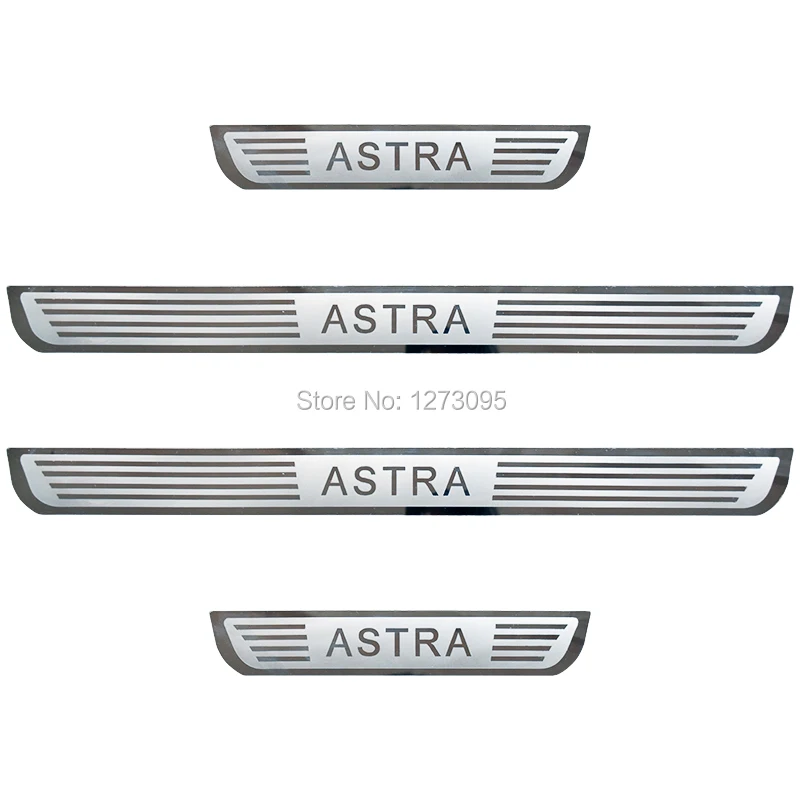 Для Vauxhall Opel Astra G H J K GTC 2014 2018 2019 2020 Нержавеющая Накладка на порог защитная накладка