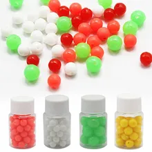 

50pcs Round 8mm Fishing Beads Stopper Rig Bait Bead Lures Rigging Carp Tackle Fishing Beads 4 Colors PVC Float Fishing Tackles