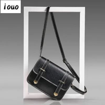 

iouo authentic female bag 2020 new shoulder bag fashion trend wild small square bag messenger woman bag