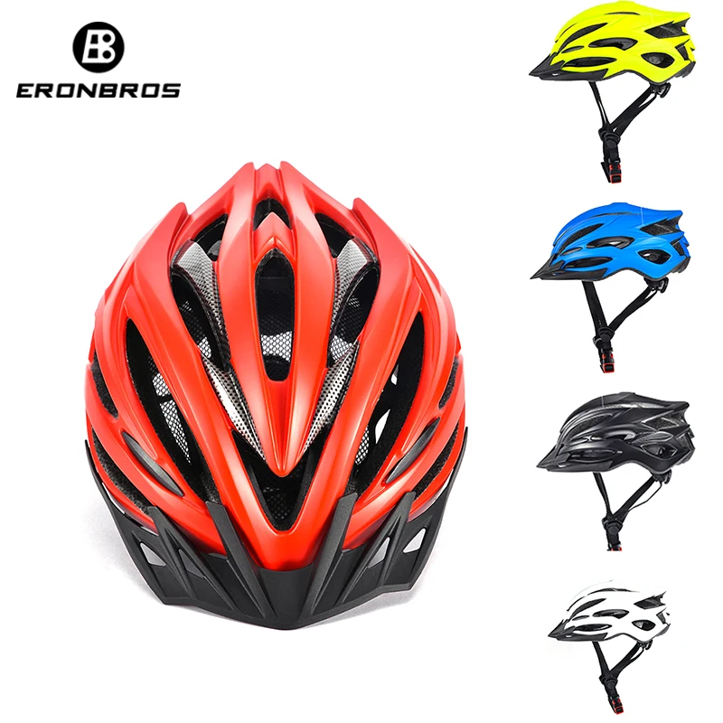 

Bicycle Cycling Helmet Ultralight EPS+PC Men Women MTB Road Bike Helmet Air Vents Integrally-mold Cycling Helmet Safely Cap
