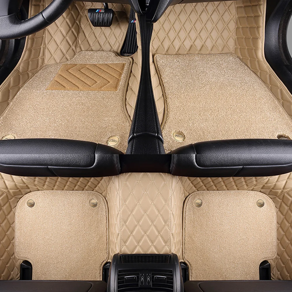 

Car floor mats for Jeep Grand Cherokee Wrangler Commander Compass Patriot 5D car-styling heavyduty carpet floor liner