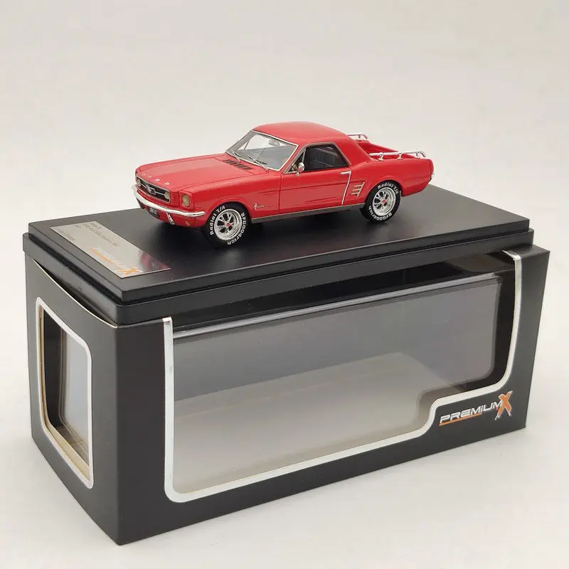 1/43 Премиум X для F ~ D MUSTANG MUSTERO 1966 RED PR0467R Смола Модели Ограниченная серия авто