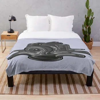 

Camera Melt Throw Blanket Soft Sherpa Blanket Bed Sheet Single Knee Blanket Office Nap Blanket