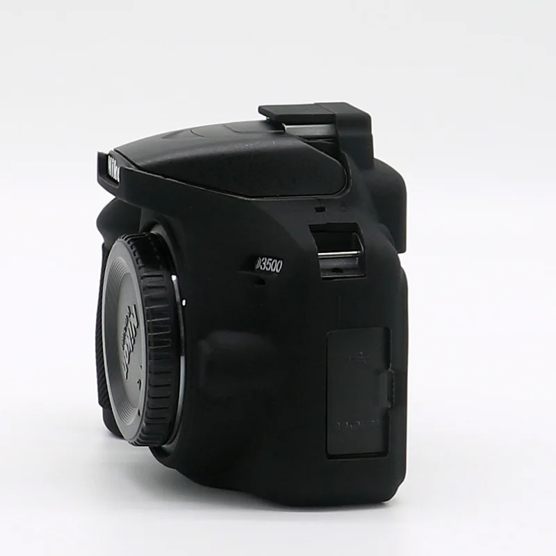 Мягкий силиконовый чехол для камеры, резиновый чехол для камеры Nikon D3500, защитный чехол
