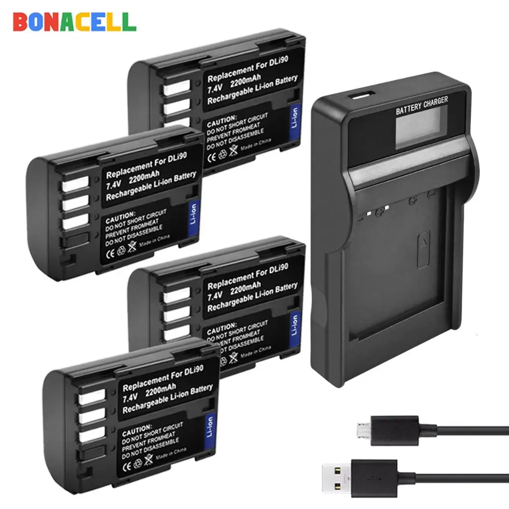 Батарейка для фотоаппарата BONACELL 7 4 В А · ч|Цифровые аккумуляторы| |