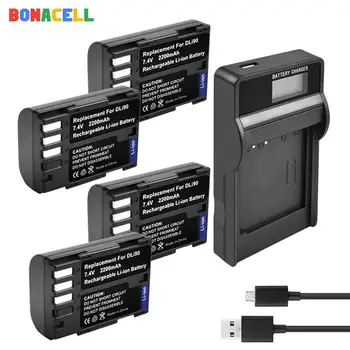 

BONACELL 7.4V 2.2Ah akku D-LI90 DLI90 D LI90 Camera Battery +LCD Charger For PENTAX K-7 K-7D K-5 K-5 II 645D K01 K-3 K-3 II 645Z