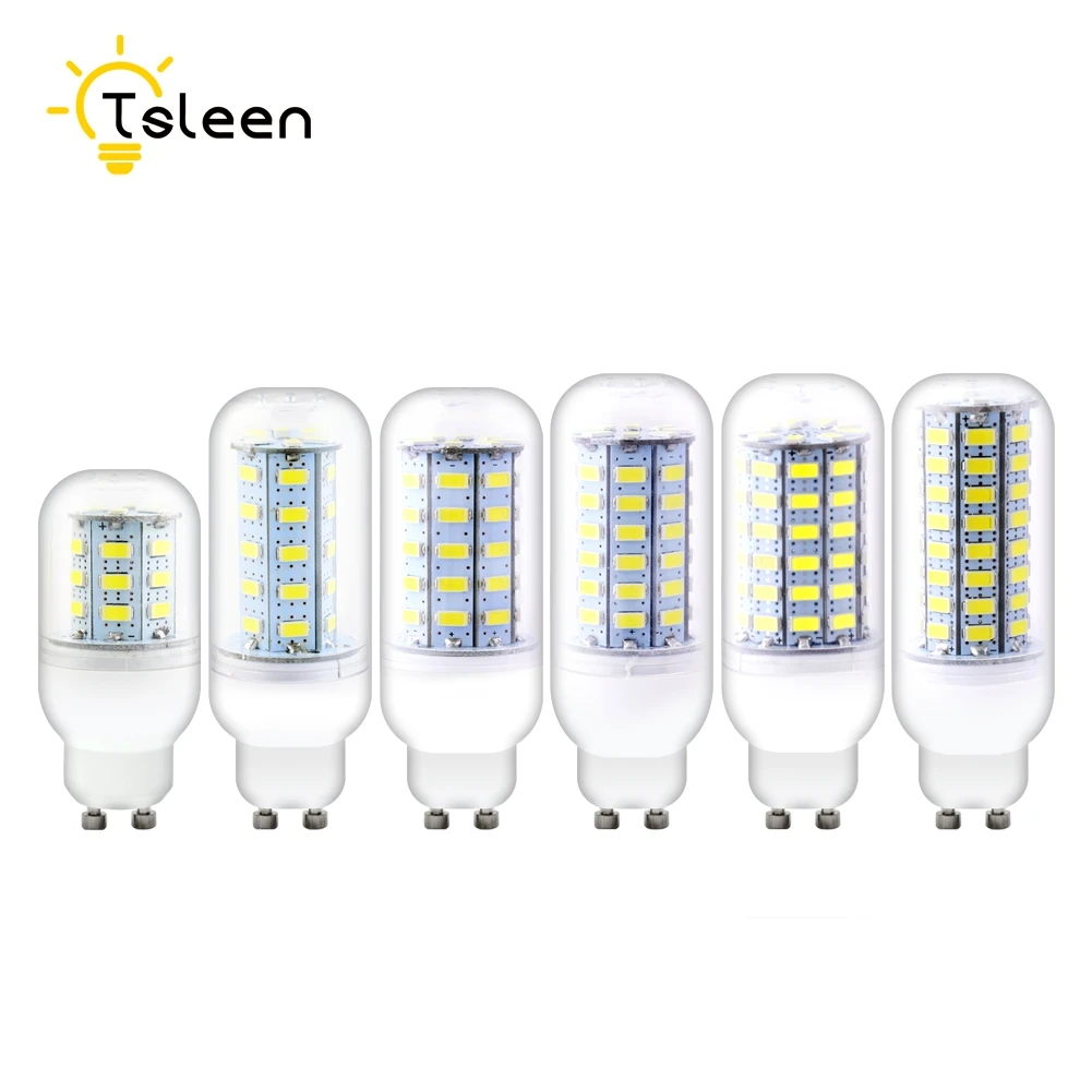Светодиодсветодиодный лампа кукуруза TSLEEN 10X GU10 5730SMD с холодным теплым белым
