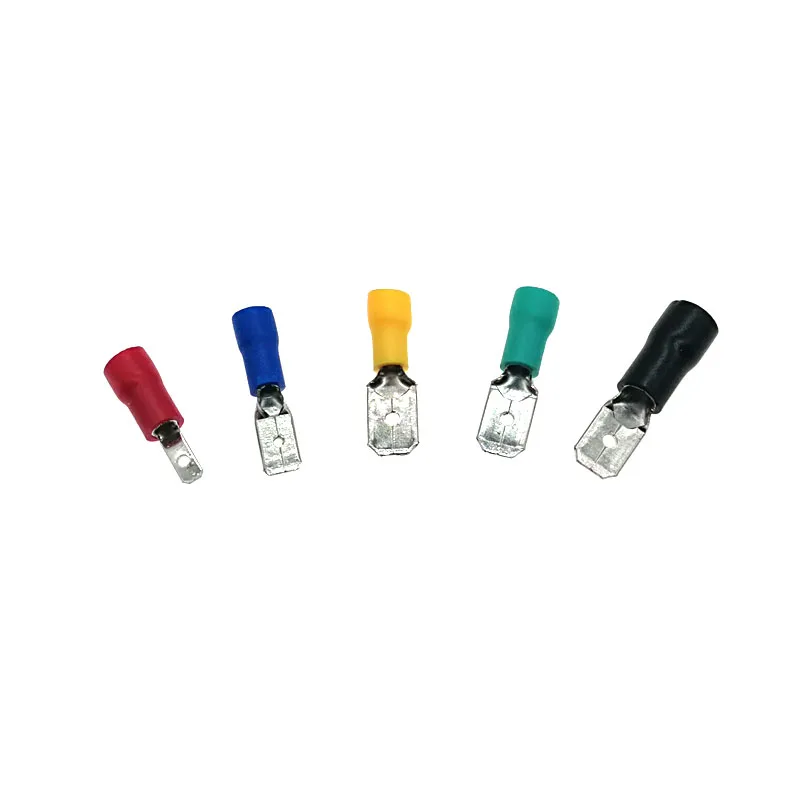 MDD male insulated crimp terminal size