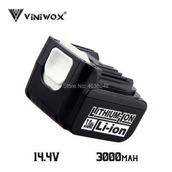 

New 3000mAh 14.4V Lithium Ion Battery Replacement for Makita BL1430 BL1440 BL1420 BL1415 LXT200 Rechargeable Battery Packs