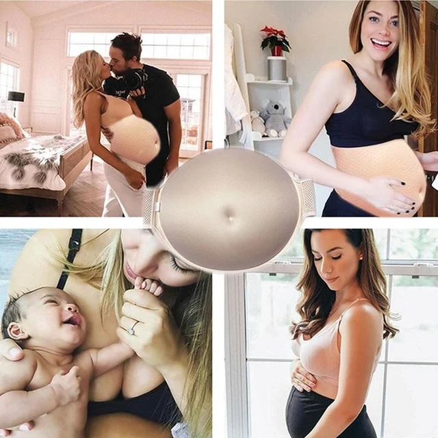 Faux ventre Élpour bébé enceinte, bosse de grossesse, accessoire de sac  d'acteur en tissu, faux ventre, cadeau de sac - AliExpress