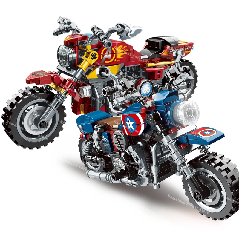 captain america motorcycle toy