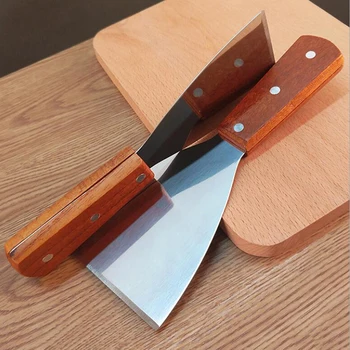 

New Stainless Steel Spatulas Dough Cutter Spatula Potato knife Steak Shovel Salad Scraper Chopper Pizza Cake BBQ Baking Tools
