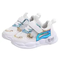 Детская обувь новая детская обувь Повседневная дышащая обувь для девочек спортивная обувь для детей сетчатая обувь Детские кроссовки