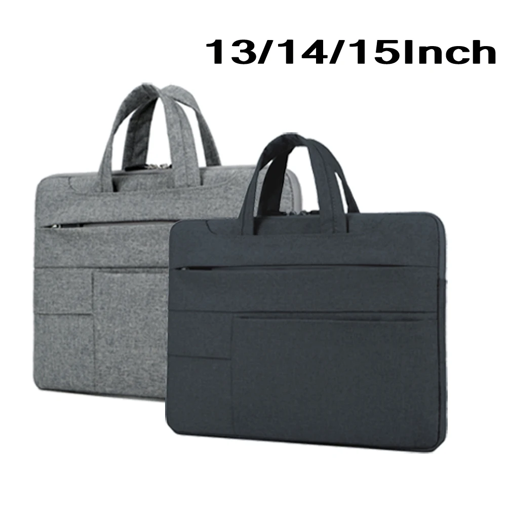 Men Briefcases Notebook Laptop Sleeve Carry Case Bag Handbag For Mac MacBook Air Pro 13"14"15"