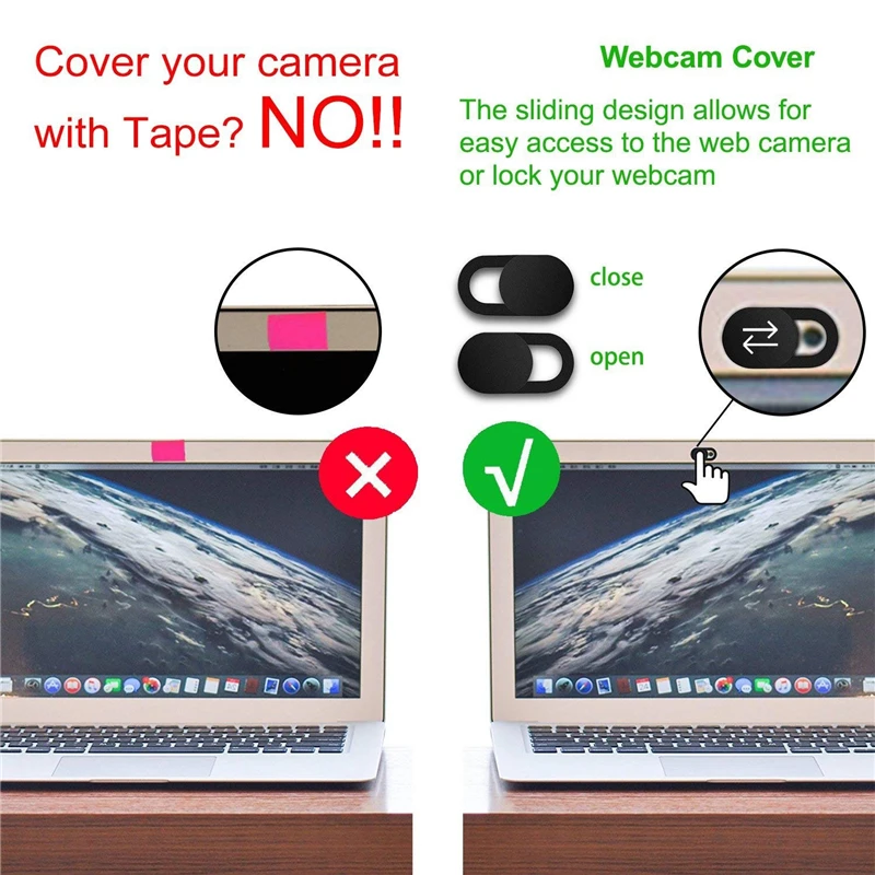 Webcam Cover Driver Camera Macbook Air 1/5/10/20 Pcs Webcam Cover