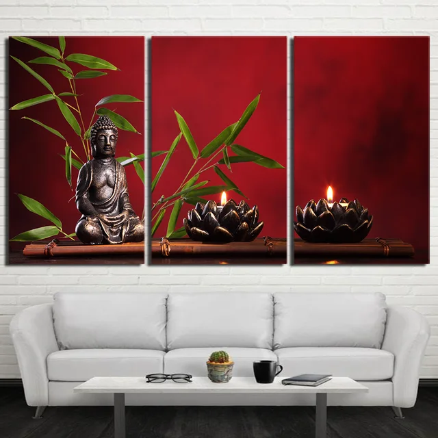 Wall26 - 3 Piece Canvas Wall Art - Zen Garden in Black Sand - Modern Home Decor Stretched and Framed Ready to Hang - 16 inchx24 inchx3 Panels Size