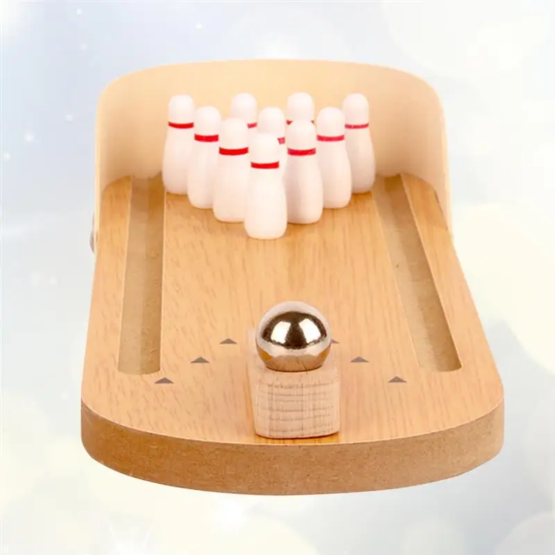 1set Parrot Bowling Toys Mini Bowling Toy Educational Playthings Birds Training Tool for Parrot Pet