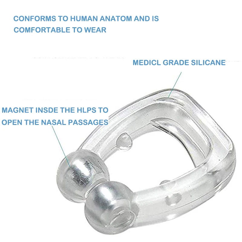 Silicone-Magnetic-Anti-Snore-Stop-Snoring-Nose-Clip-Sleep-Tray-Sleeping-Aid-Apnea-Guard-Night-Device (5)