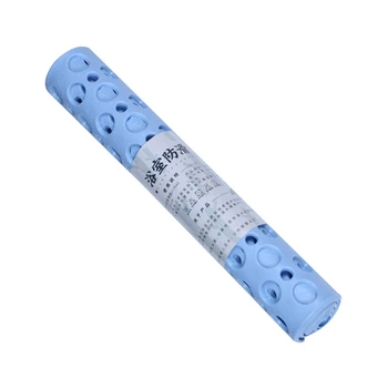 

Nonslip Bathtub Mat Extra Soft Eco Friendly TPE Bath Mat for Kids, Anti Bacterial Machine Washable Bathroom Shower Mat blue