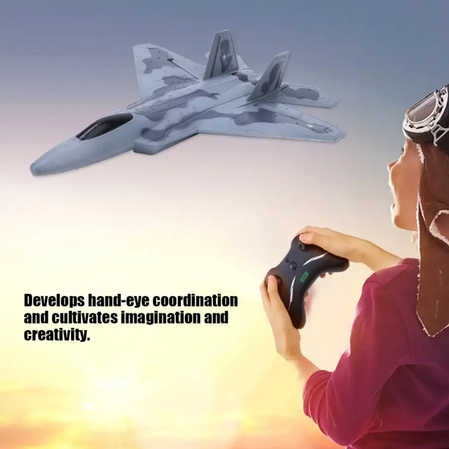 FX-822 F22 2,4 GHz EPP RC Самолет RTF RC истребитель Done Battleplane RTF пульт дистанционного управления RC Квадрокоптер самолет беспилотный модель игрушки